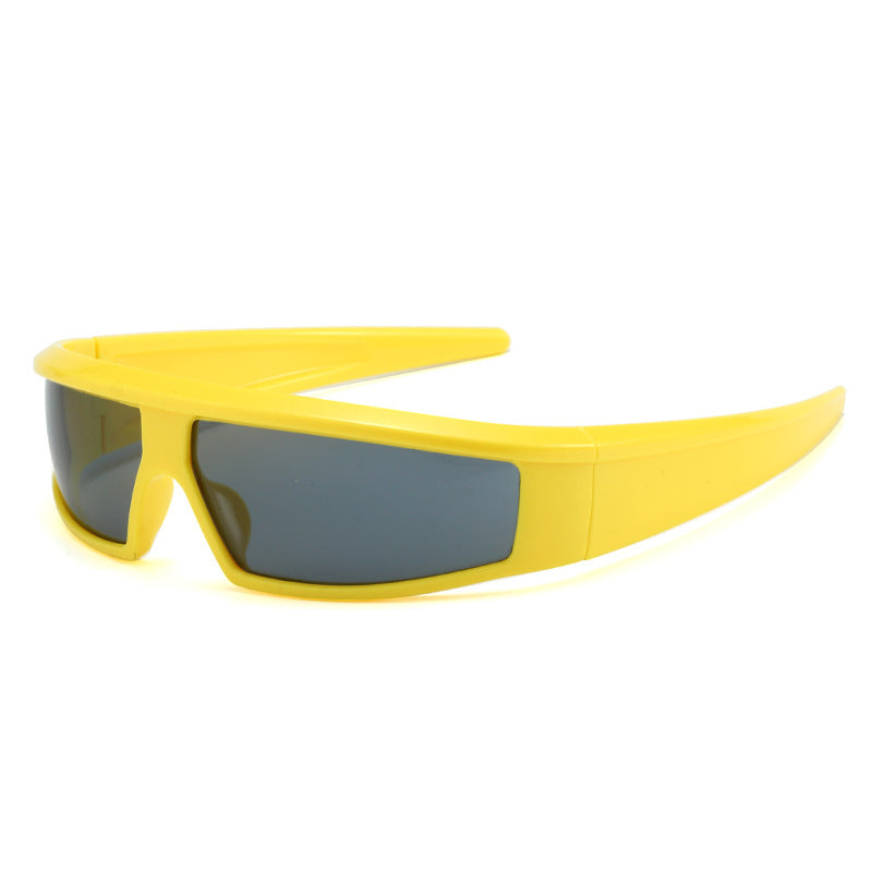 Wholesale Sports Y2K Fashion Colorful Reflective Sunglasses